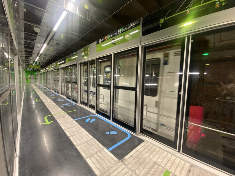 MASATS PLATFORM DOORS ARE IN SERVICE IN BARCELONA